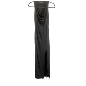 Cut25 by Yigal Azrouel Black Open Back Maxi Dress
Cowl Neck